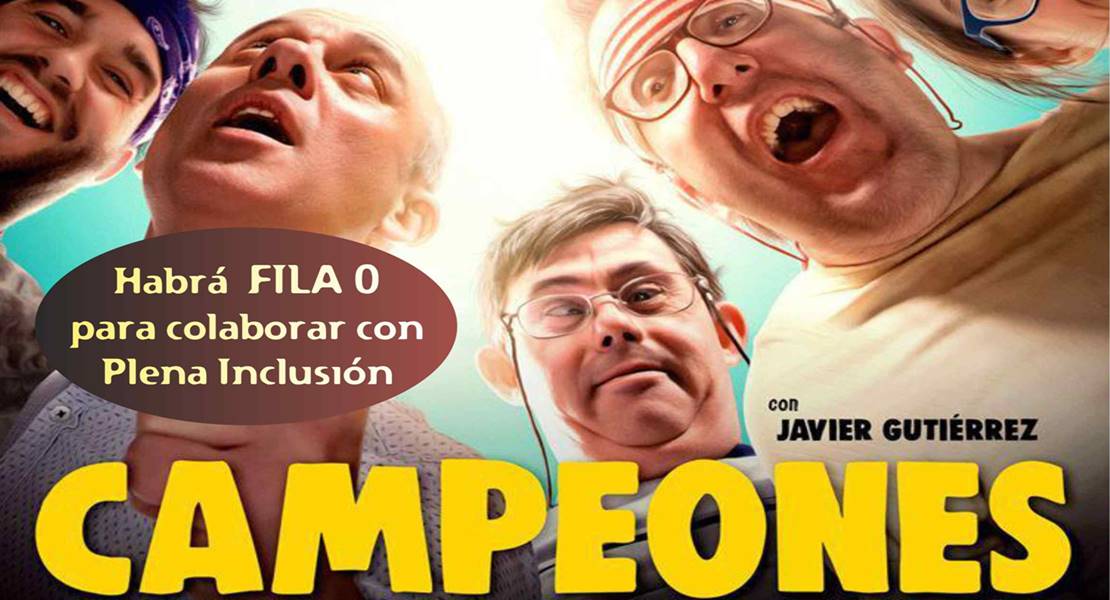 &#39;Campeones&#39; se proyectará en Cabeza del Buey por el aniversario de Plena Inclusión