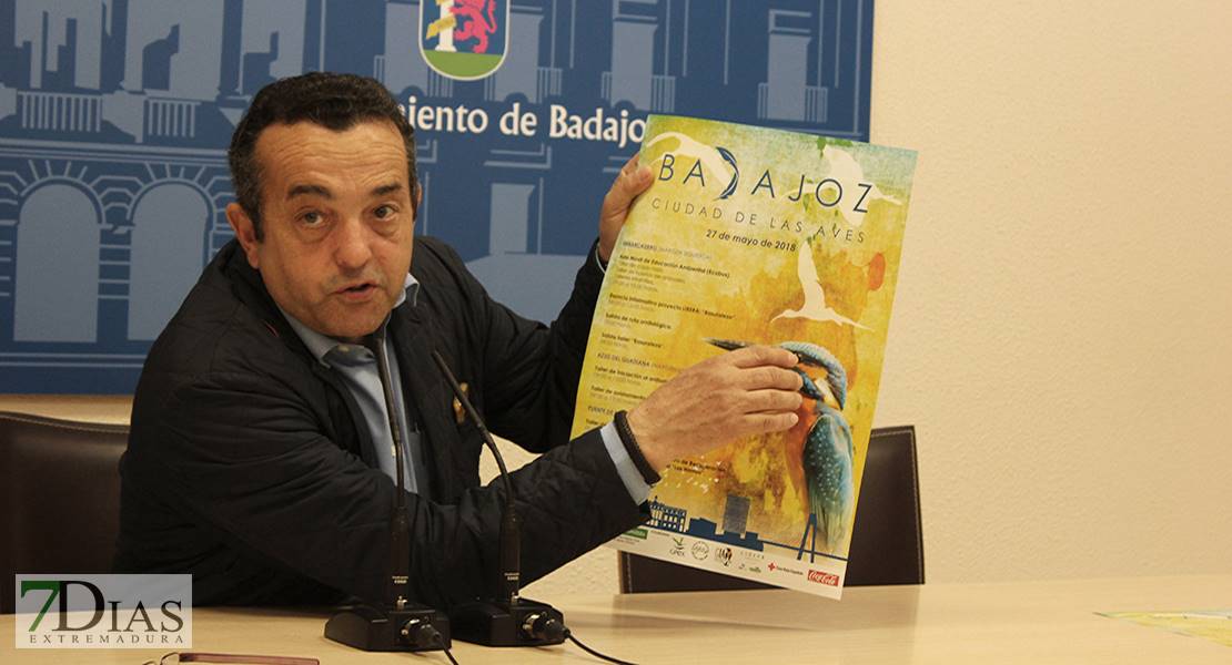 Más de 180 aves podrán ser vistas en Badajoz