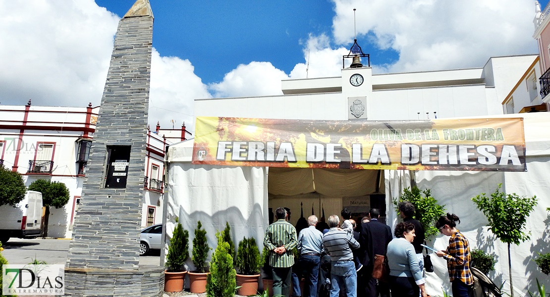 Imágenes de la inauguración de la X Feria de la Dehesa de Oliva de la Frontera