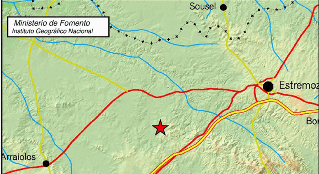 Nuevo terremoto en Portugal, cerca de Badajoz