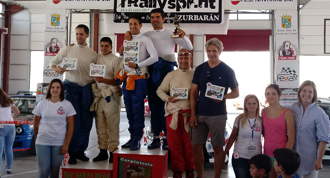 Casimiro y Ortiz se imponen en el XVI Rallysprint de Feria