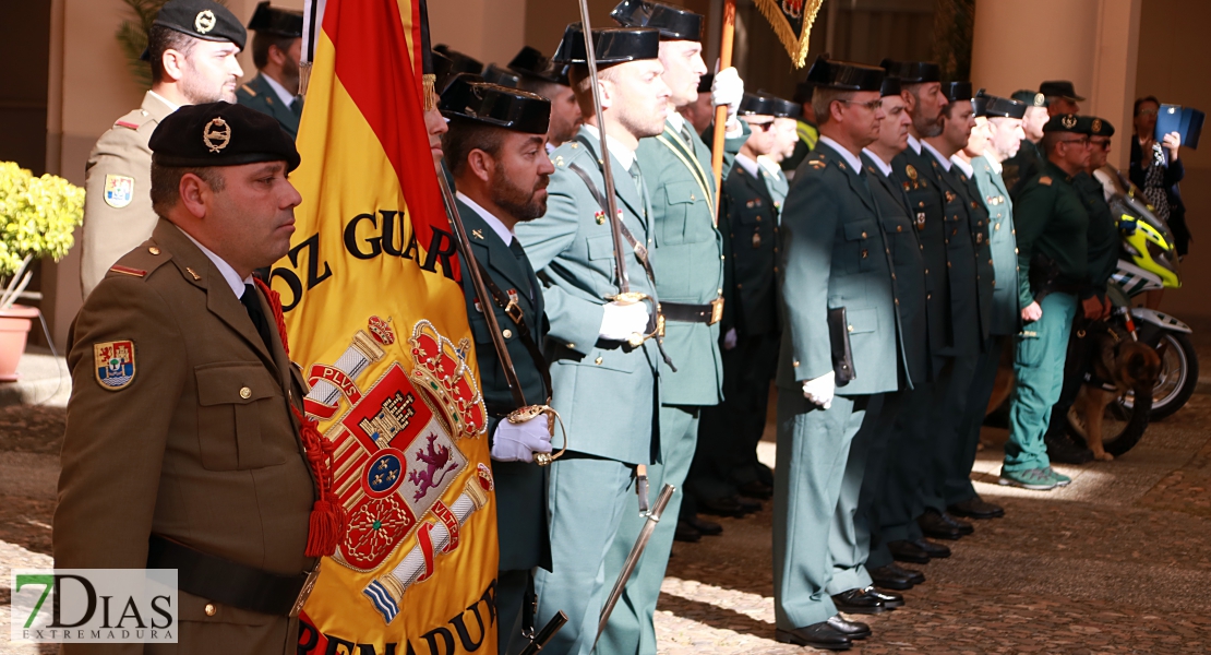 Emoción castrense en el 174 aniversario de la Guardia Civil