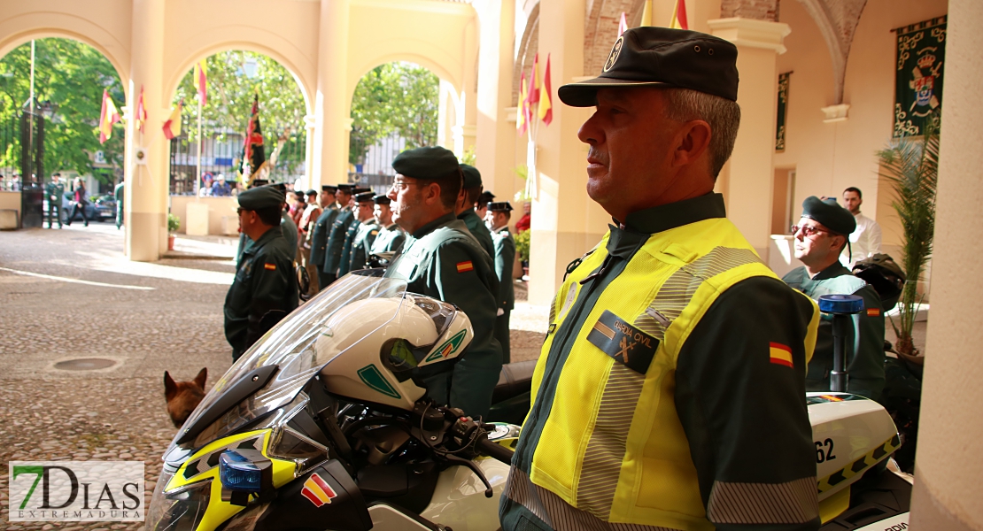 Emoción castrense en el 174 aniversario de la Guardia Civil