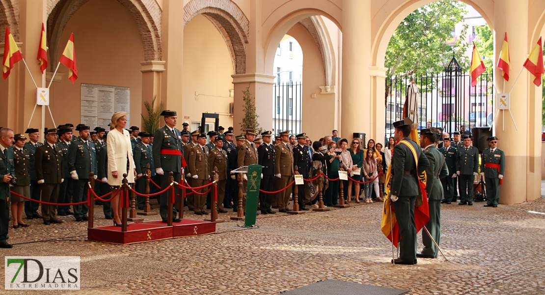 Emoción castrense en el 174 aniversario de la Guardia Civil