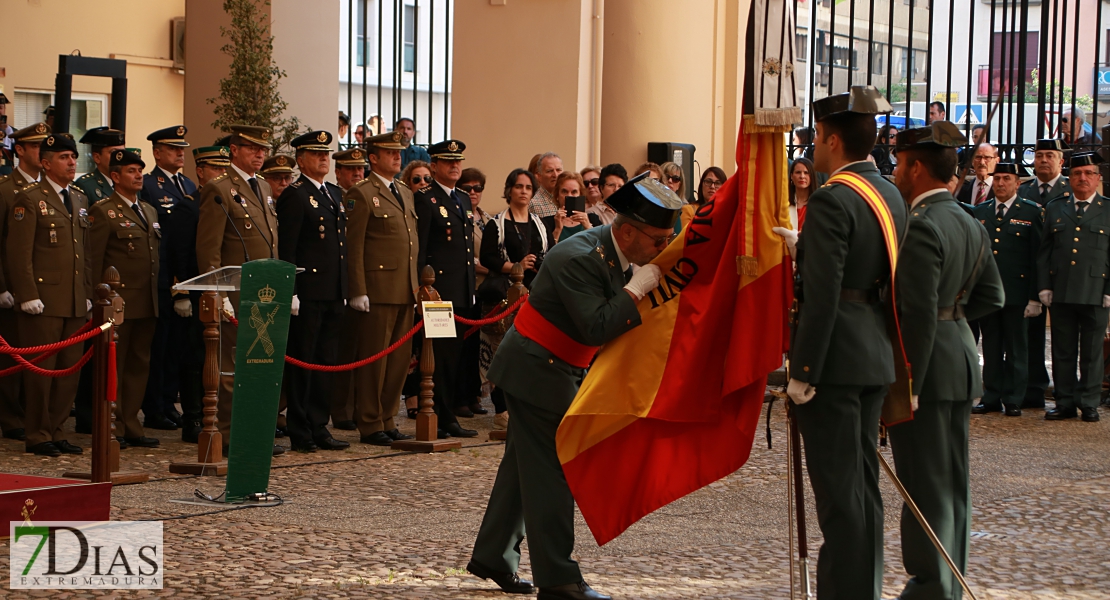 Emoción castrense en el 174 aniversario de la Guardia Civil