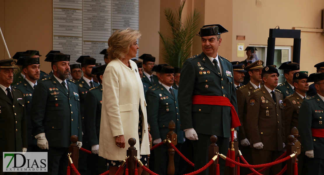 Emoción castrense en el 174 aniversario de la Guardia Civil