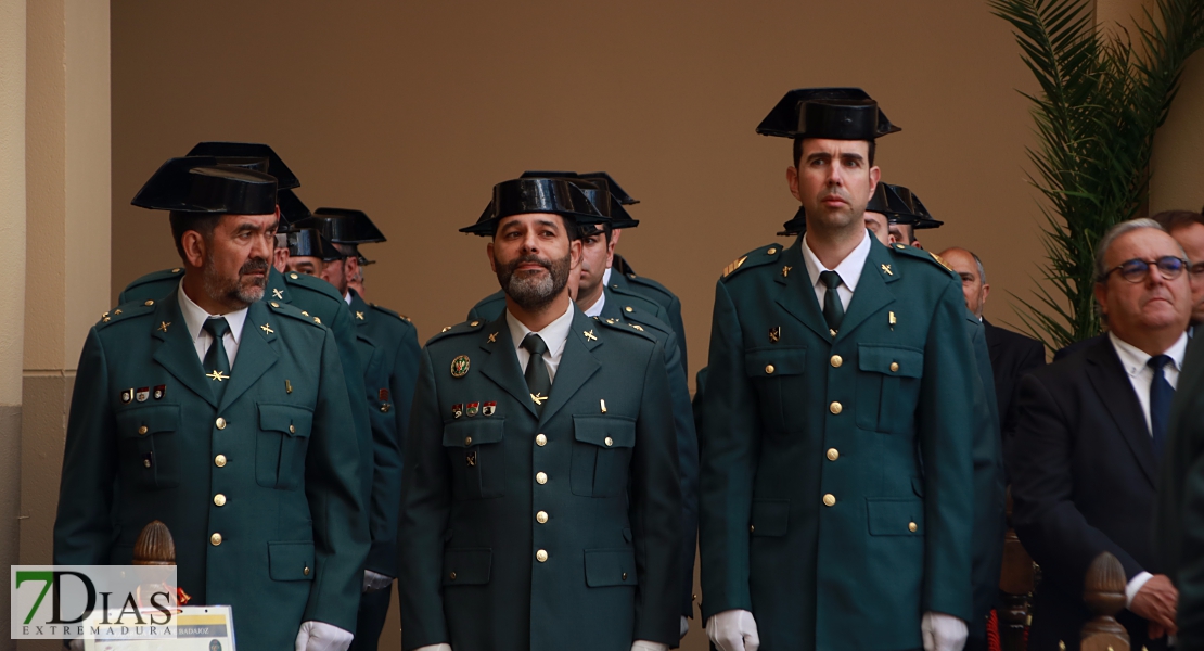 Emoción castrense en el 174 aniversario de la Guardia Civil