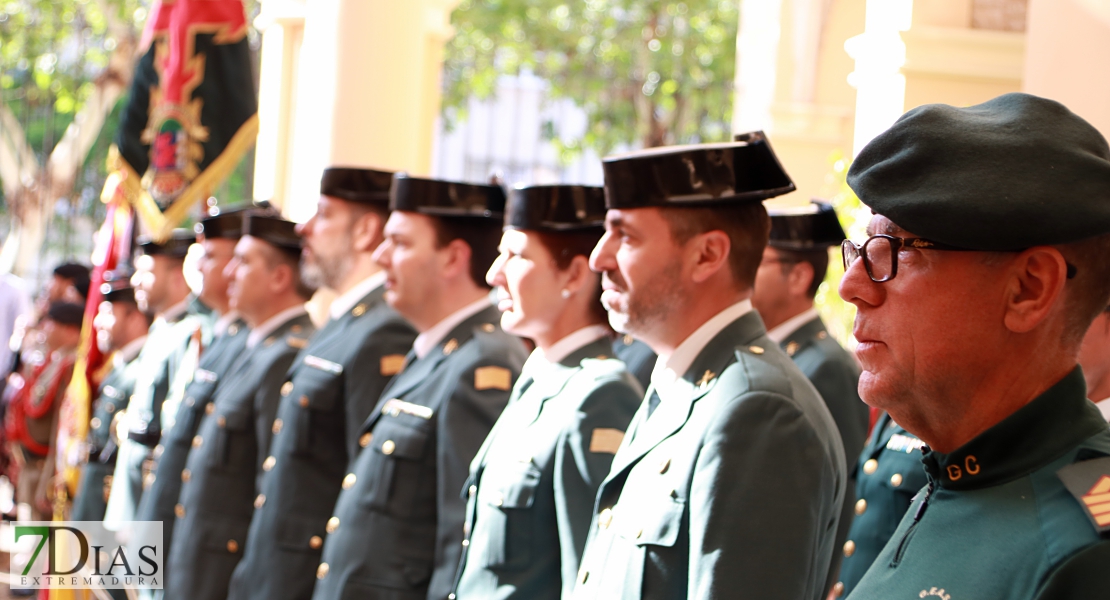 Emoción castrense en el 174 aniversario de la Guardia Civil