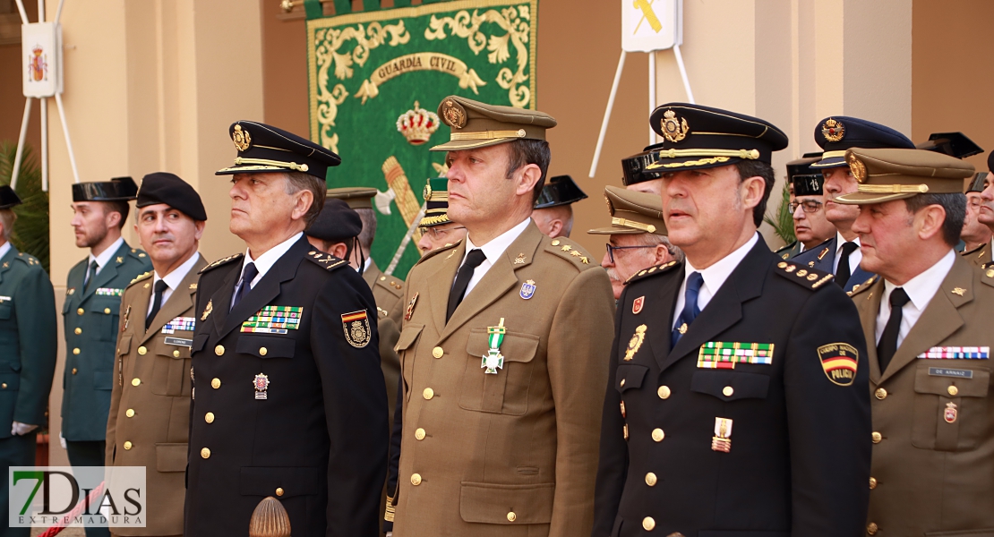 Emoción castrense en el 174 aniversario de la Guardia Civil