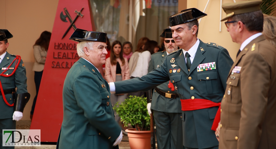 Emoción castrense en el 174 aniversario de la Guardia Civil