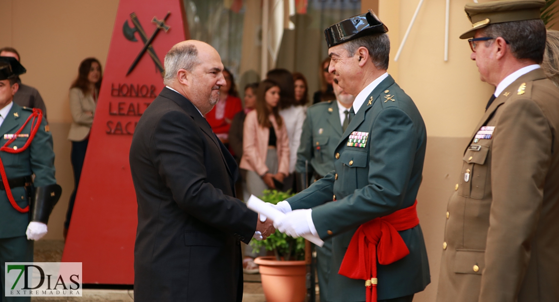 Emoción castrense en el 174 aniversario de la Guardia Civil