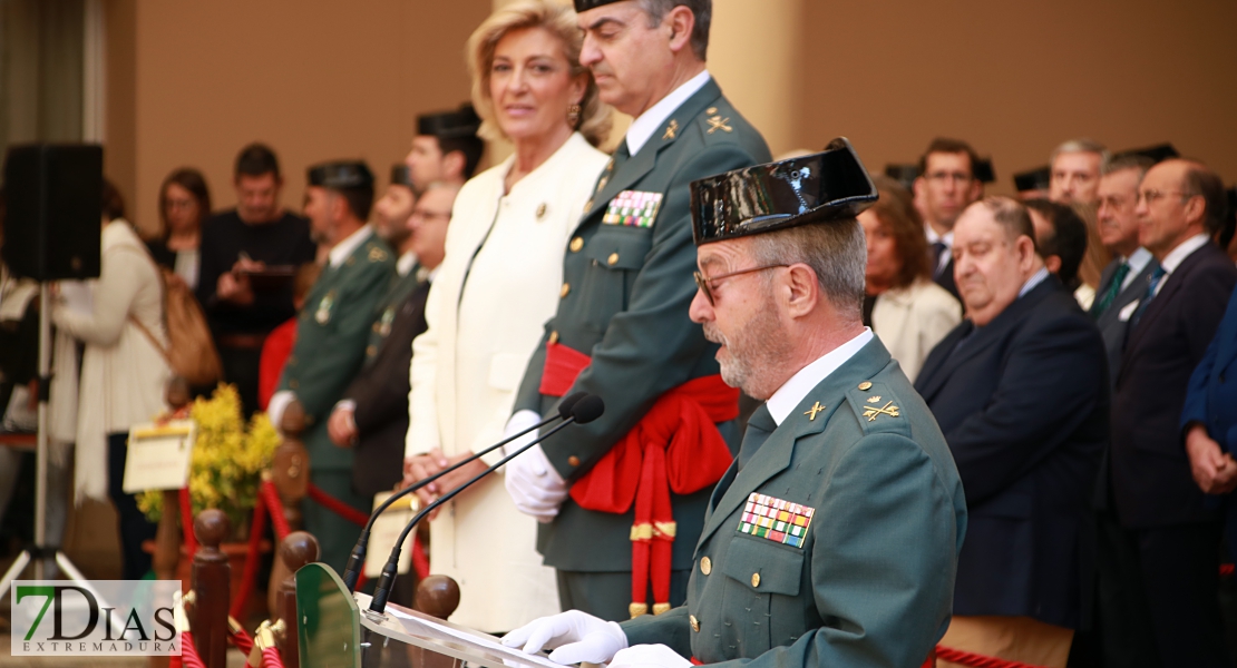 Emoción castrense en el 174 aniversario de la Guardia Civil