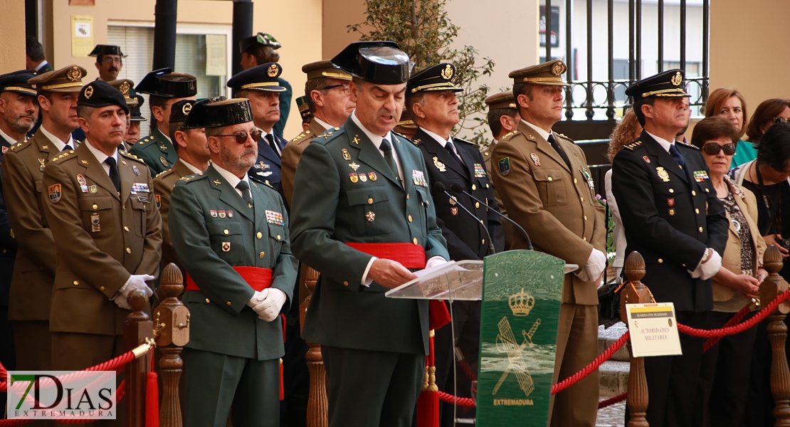 Emoción castrense en el 174 aniversario de la Guardia Civil