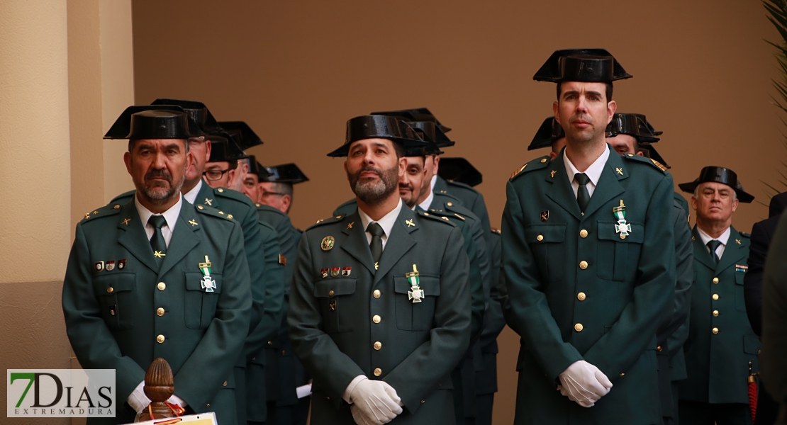 Emoción castrense en el 174 aniversario de la Guardia Civil