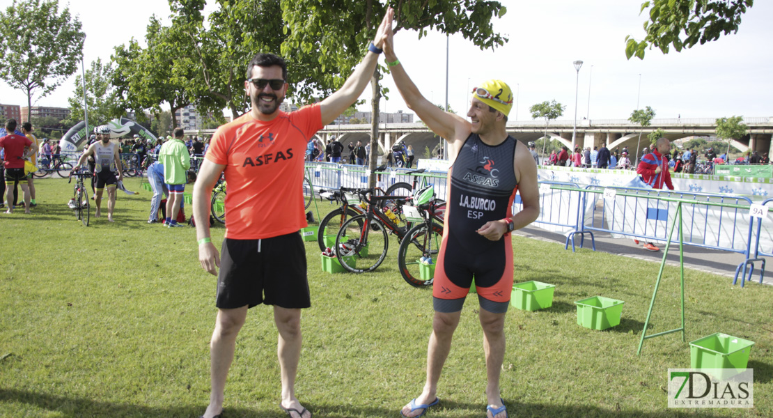 Imágenes del Triatlón Puerta Palmas de Badajoz 2018