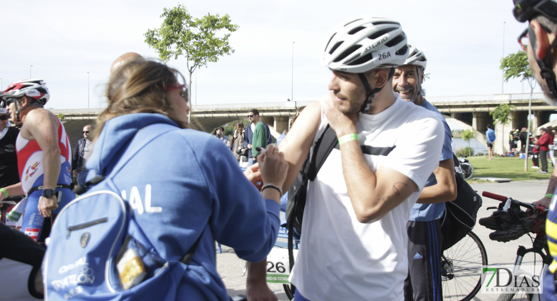 Imágenes del Triatlón Puerta Palmas de Badajoz 2018