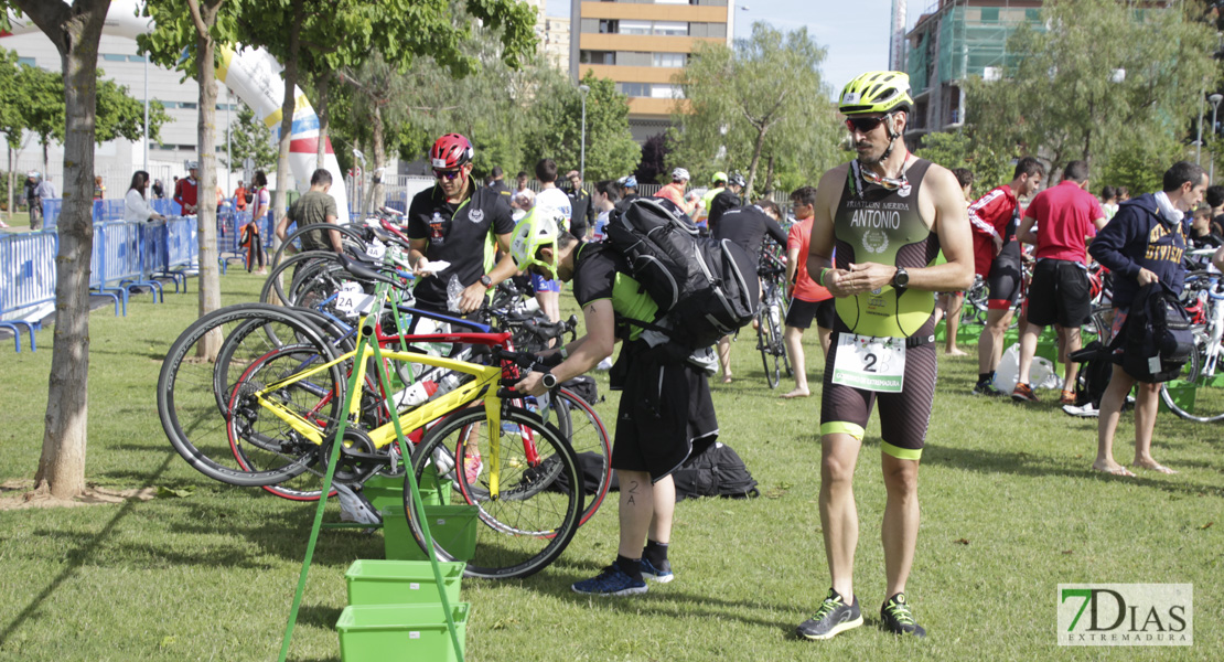 Imágenes del Triatlón Puerta Palmas de Badajoz 2018