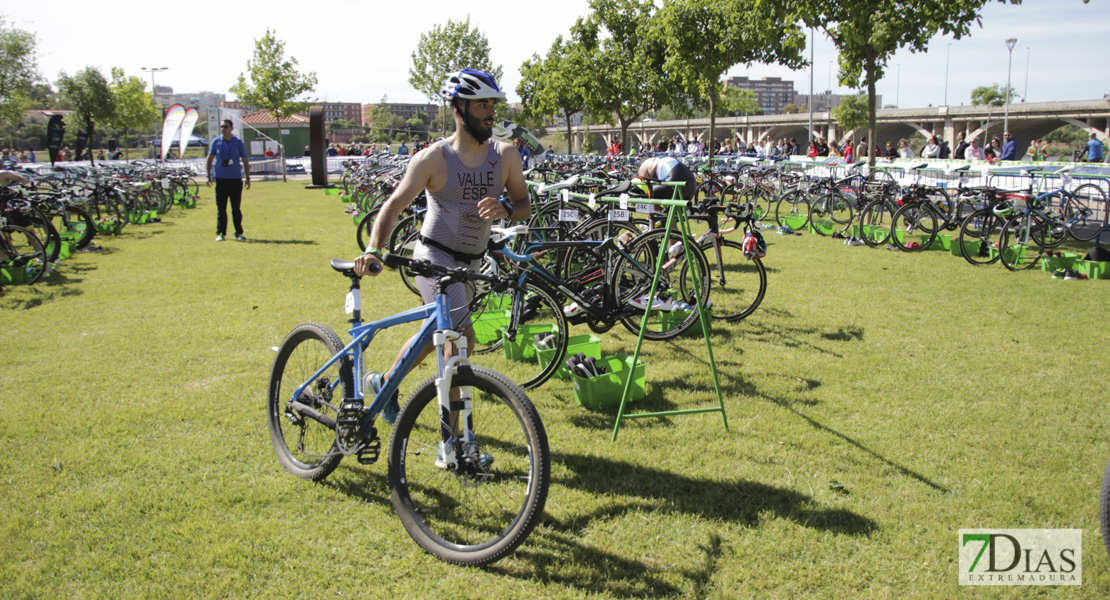 Imágenes del Triatlón Puerta Palmas de Badajoz 2018