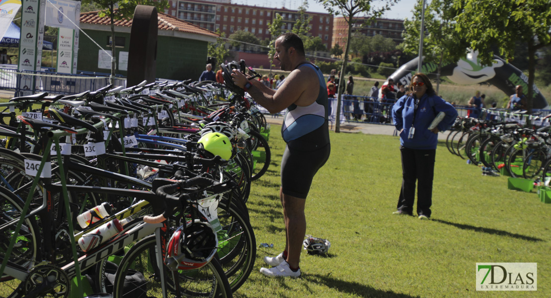 Imágenes del Triatlón Puerta Palmas de Badajoz 2018