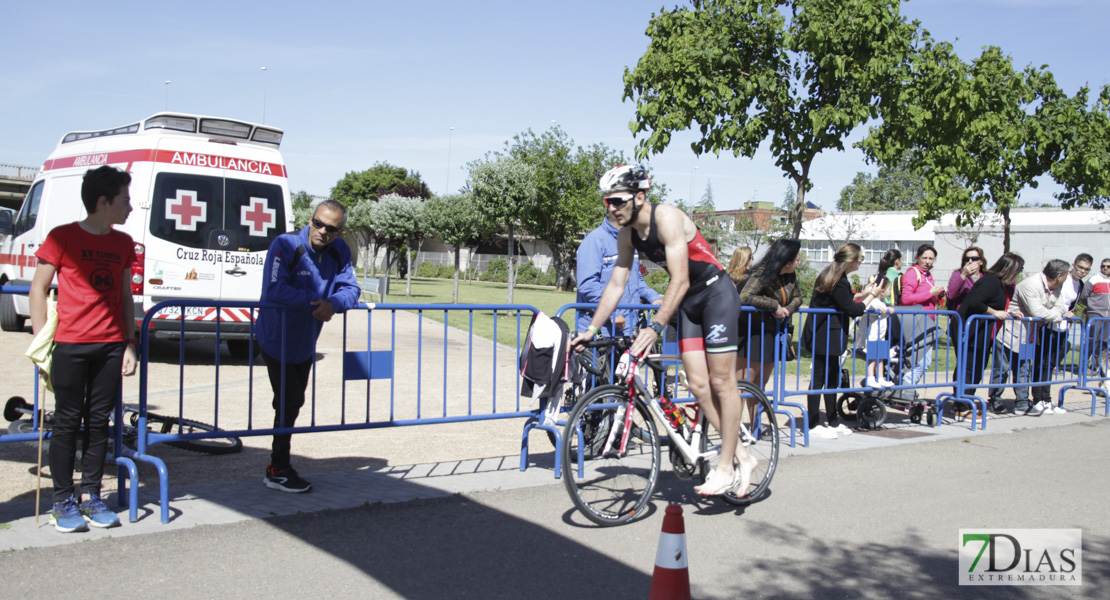 Imágenes del Triatlón Puerta Palmas de Badajoz 2018