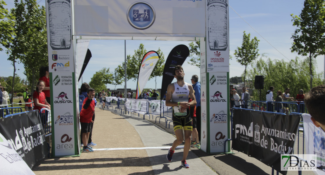 Imágenes del Triatlón Puerta Palmas de Badajoz 2018