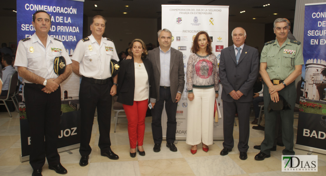 Extremadura rinde homenaje a los miembros de la Seguridad Privada
