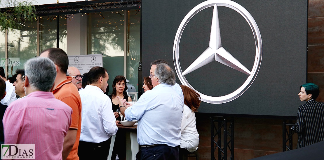 Presentación del nuevo Mercedes Clase A en Badajoz