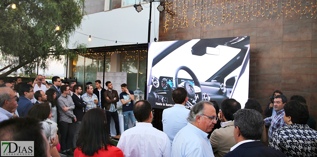 Presentación del nuevo Mercedes Clase A en Badajoz
