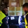 Interceptan en Badajoz 180 kilos de hojas de tabaco destinado a Portugal