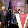 El Rey entrega el premio Carlos V a Tajani