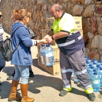 La existencia de un alga obliga a cortar el agua corriente en Hornachos