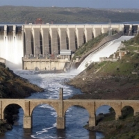 El Tajo, muy por encima de su nivel del año pasado y el Guadiana, bastante por debajo