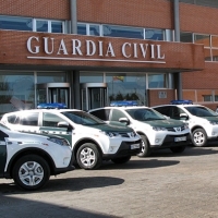 La Guardia Civil renueva vehículos para vigilar el Guadiana