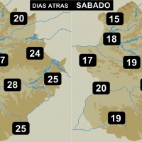Ojo, las temperaturas caerán 8 grados el sábado