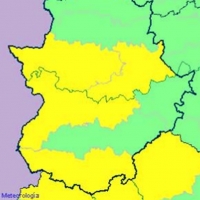 Alerta amarilla por tormentas en Extremadura