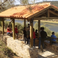 Un mirador para disfrutar del Parque Natural Tajo Internacional