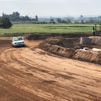 Remontada del extremeño Casado en el Autocross de Esplús