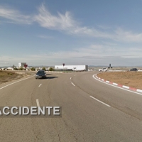Dos mujeres heridas tras sufrir una colisión en una rotonda de Cáceres