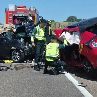 Un fallecido en un accidente en la carretera Badajoz - Zafra