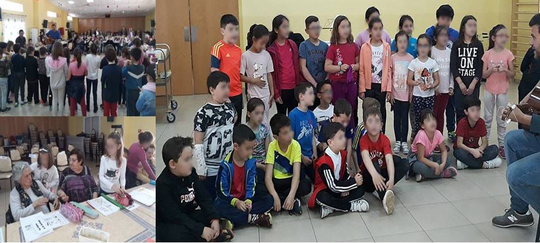 Actividades intergeneracionales para unir a pequeños y mayores en Lobón