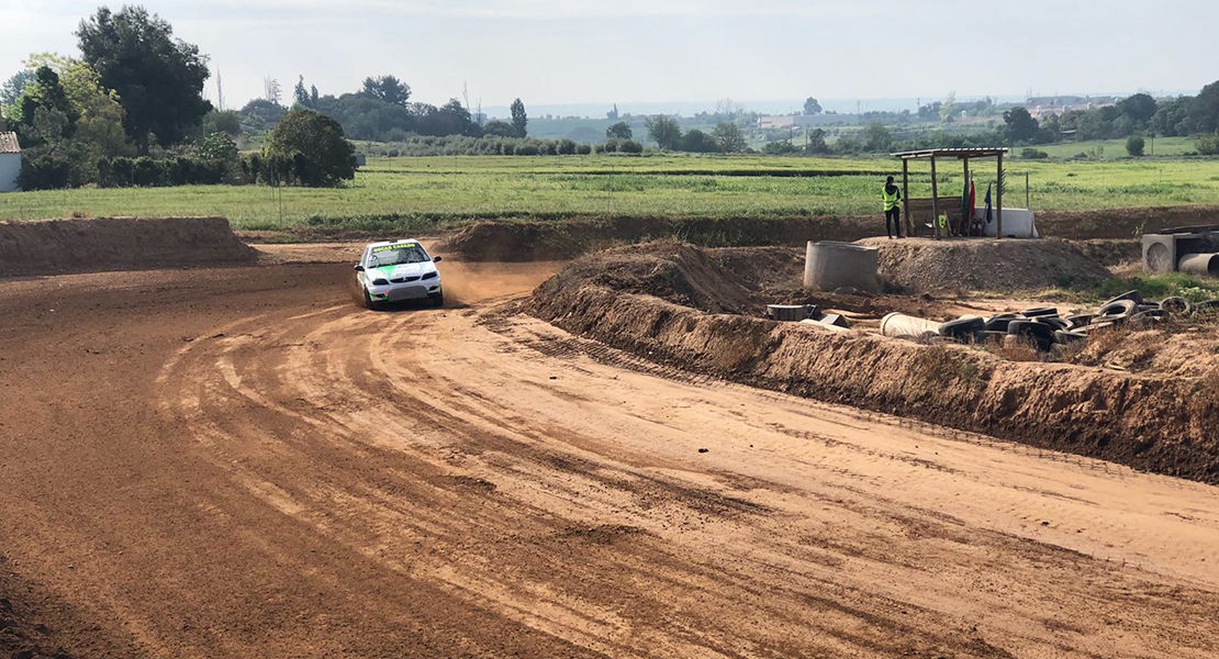 Gran actuación del extremeño Casado en el Autocross de Esplús