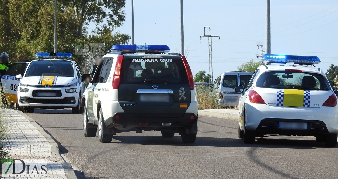 Detenido un hombre tras una persecución en Badajoz