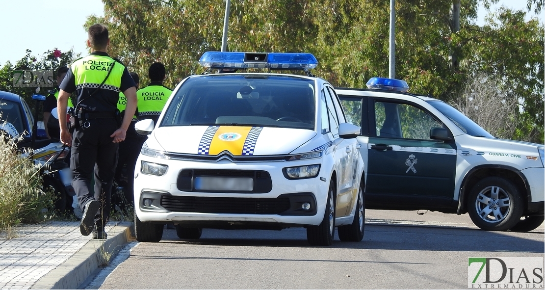 Detenido un hombre tras una persecución en Badajoz