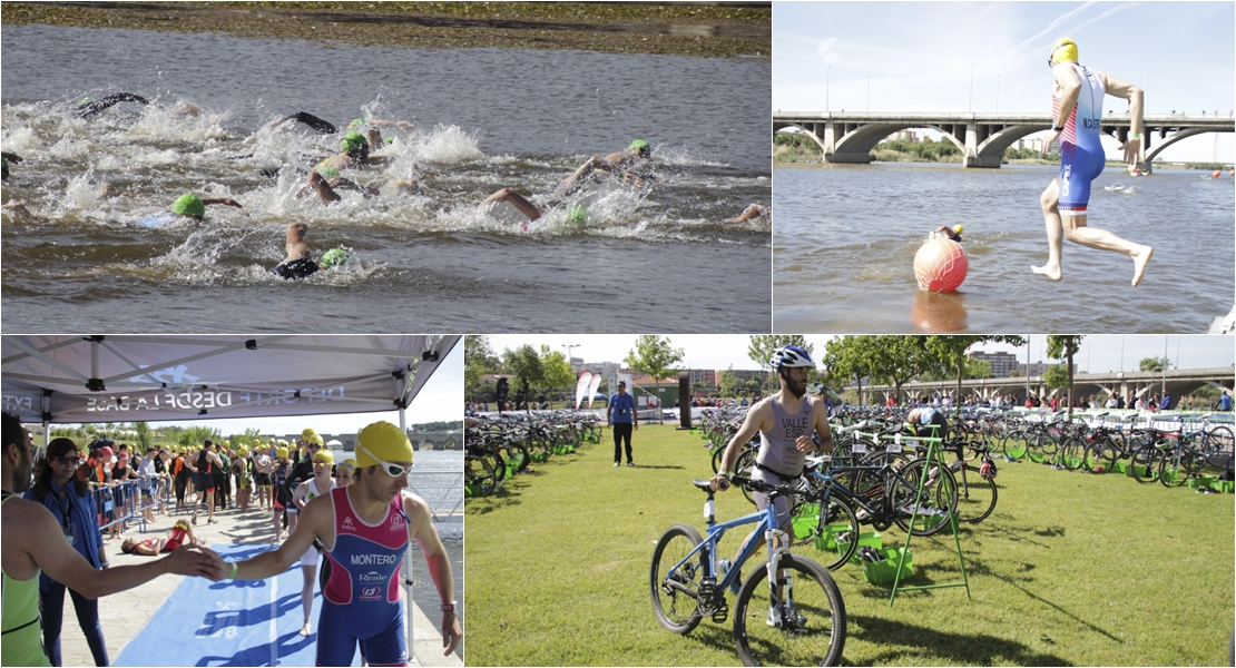 Imágenes del Triatlón Puerta Palmas de Badajoz 2018