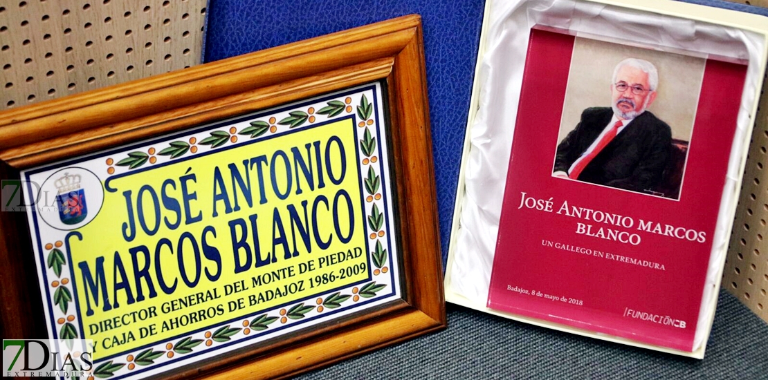 Homenaje a José Antonio Marcos a toda una trayectoria en Badajoz
