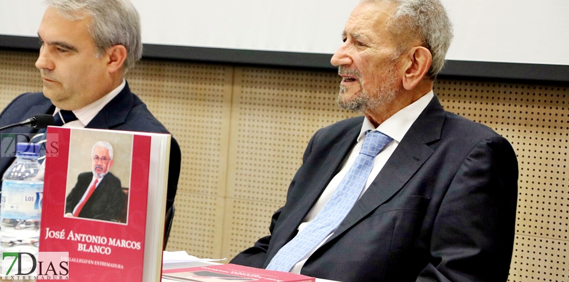 Homenaje a José Antonio Marcos a toda una trayectoria en Badajoz