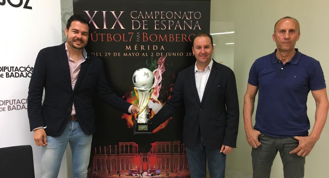 Mérida albergará el Campeonato de España de Fútbol 7 para bomberos