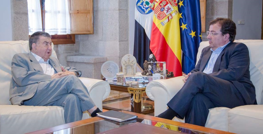 Vara recibe a Pedro Cañada para hablar del tren