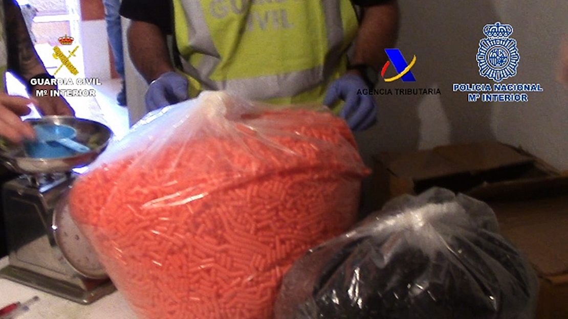 Desarticulado un grupo criminal especializado en la producción de medicamentos ilegales