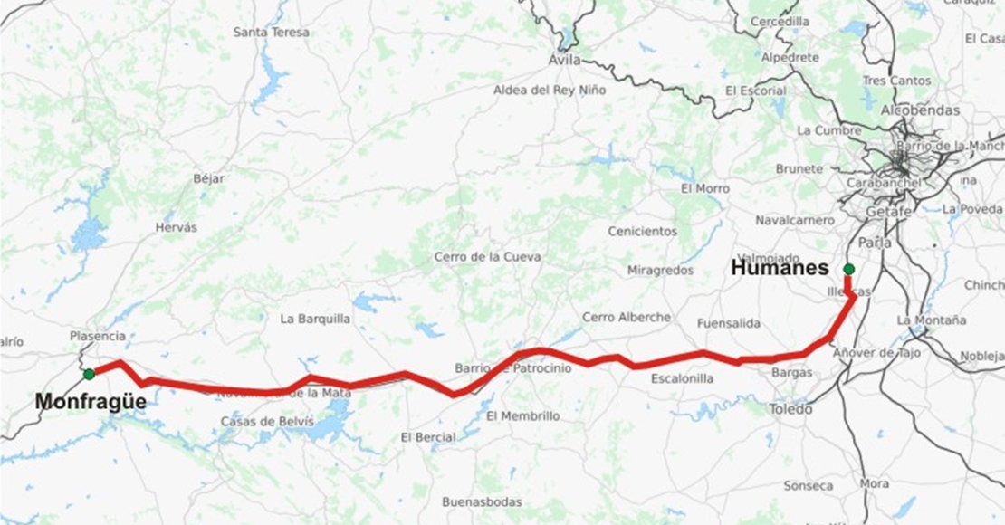 Adif mejora la línea férrea entre Humanes y Monfragüe para que sea más fiable